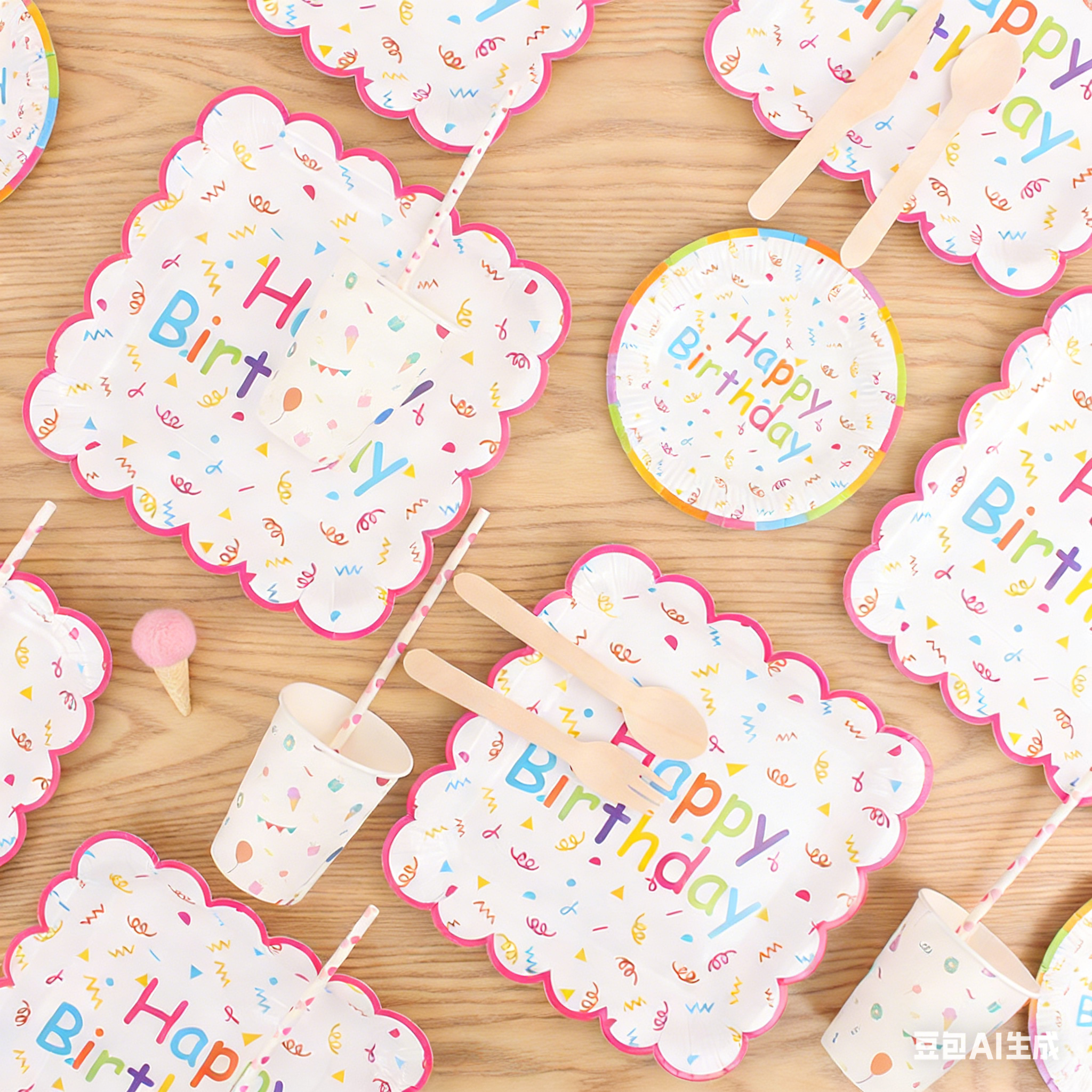 Square Paper Plates