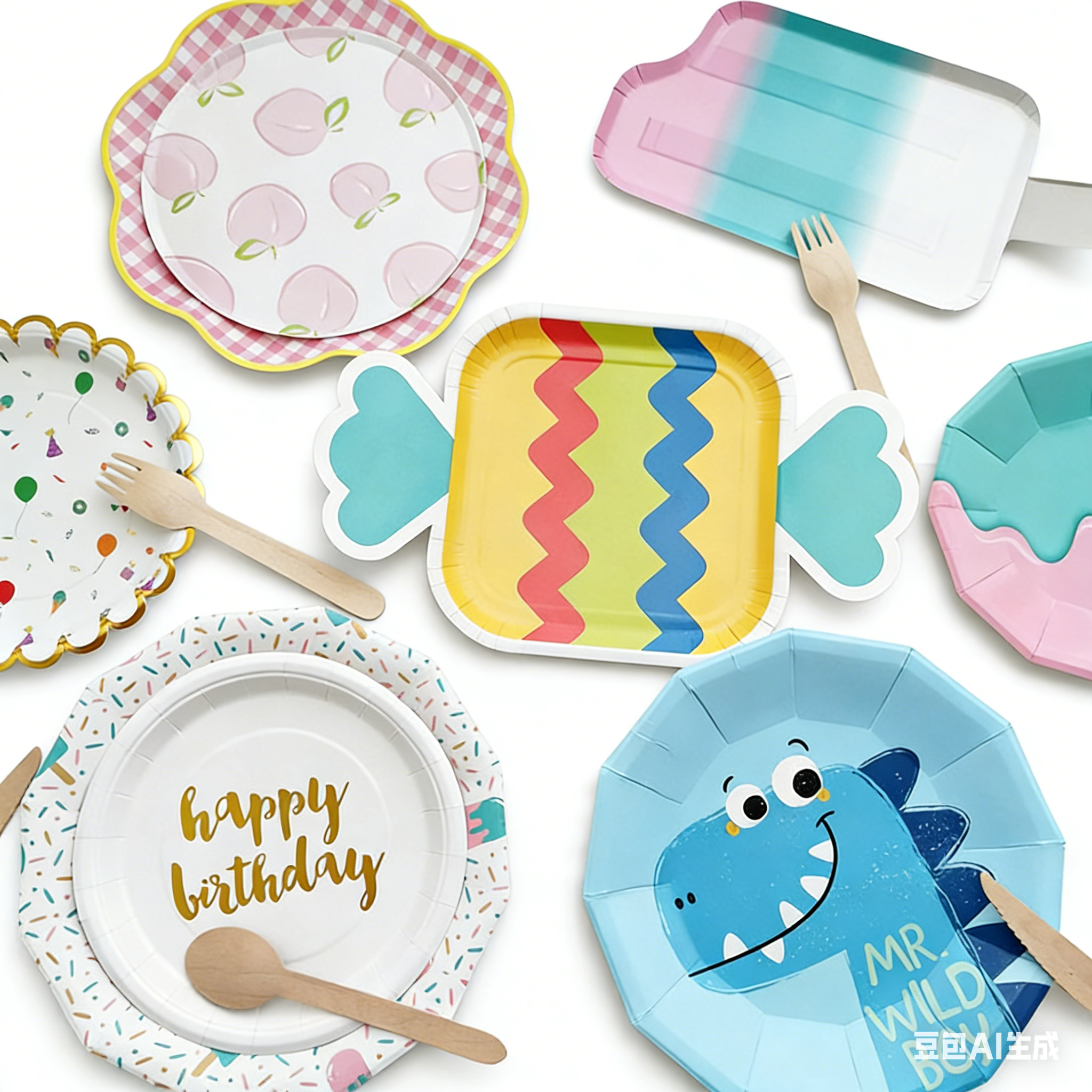 Shaped Paper Plates