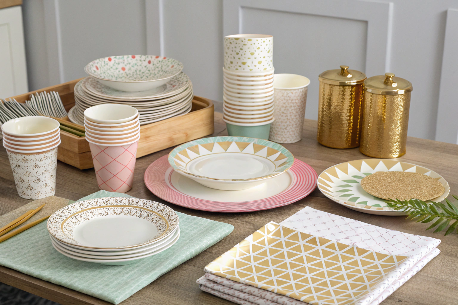 party tableware sets from a China supplier